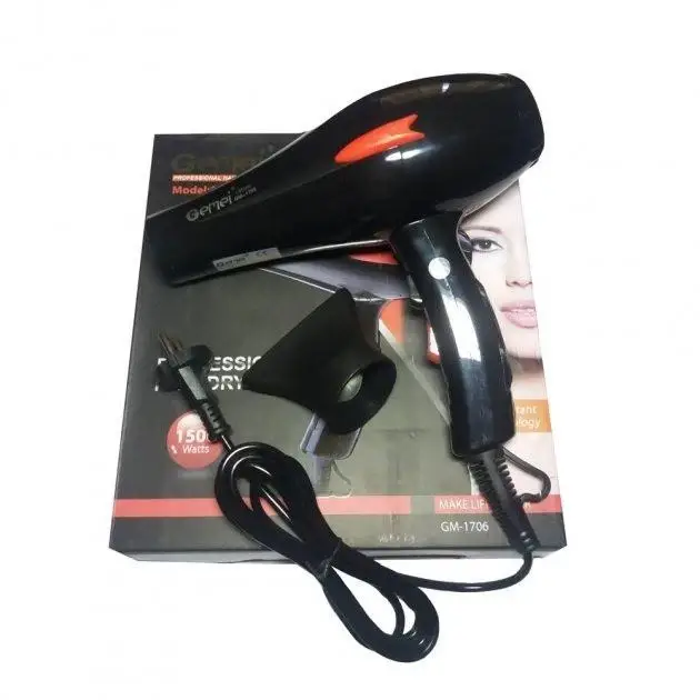 Фен для сушки и укладки волос с ионизацией (GM-1706) - фото 3 Фен для сушки и укладки волос с ионизацией (GM-1706) - фото 3
