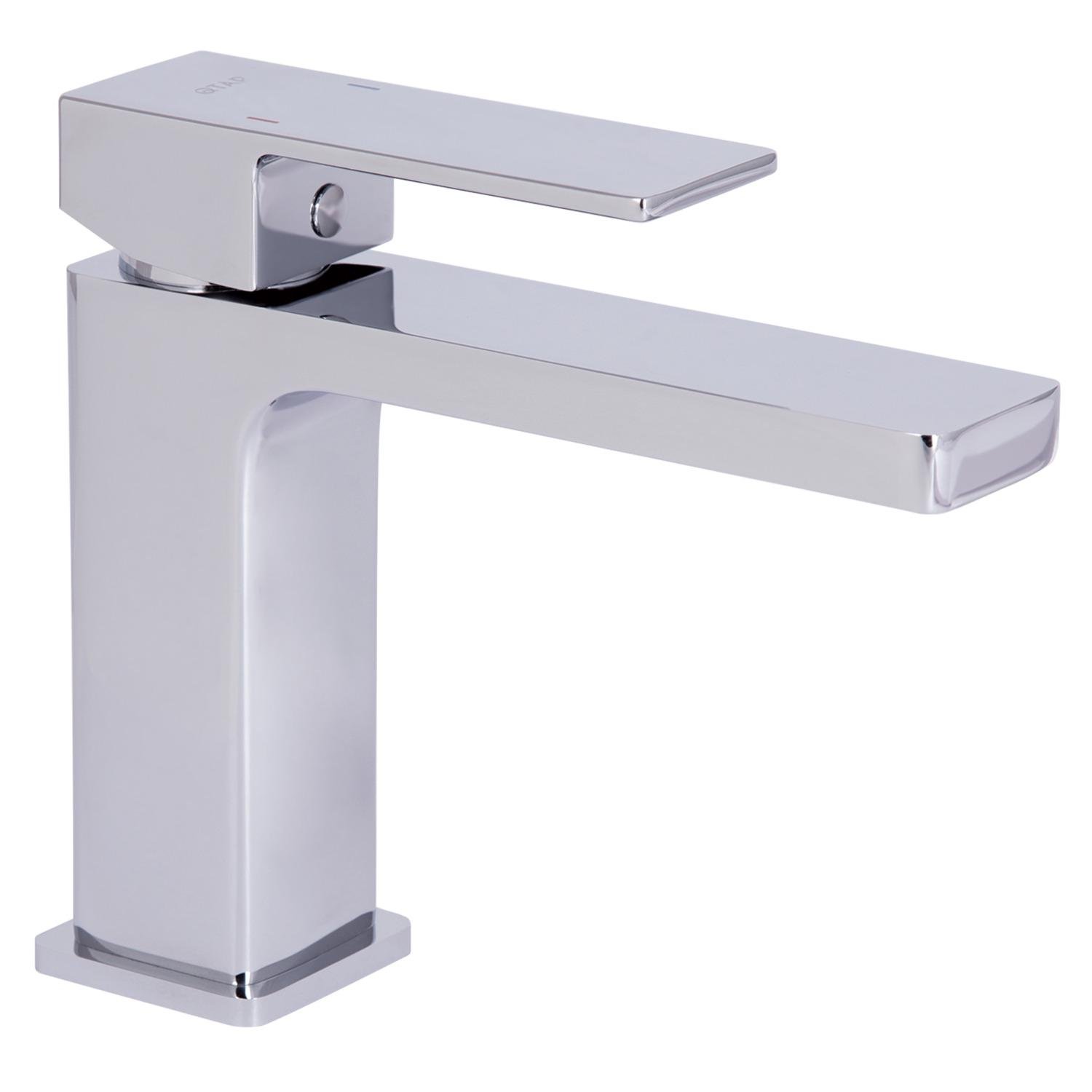 Змішувач для умивальника Q-tap Gemini QTGEM270CRM45673 одноважільний Хром (233680)