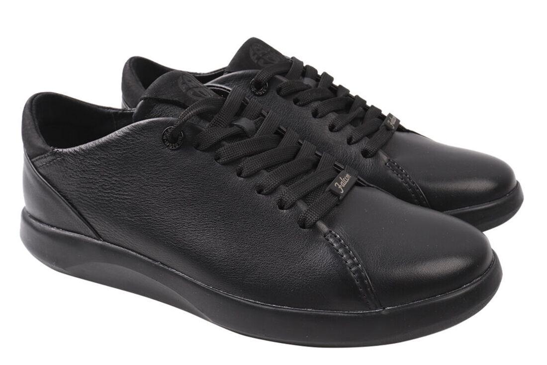 Туфли комфорт Falcon мужские из кожи р. 41 Черный (113-20DTC)