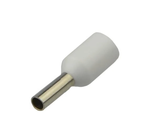 Наконечник изолированный АСКО-Укрем НТ 0,75-06 0,75 мм2 6 мм 100 шт. Белый (A0060010170)