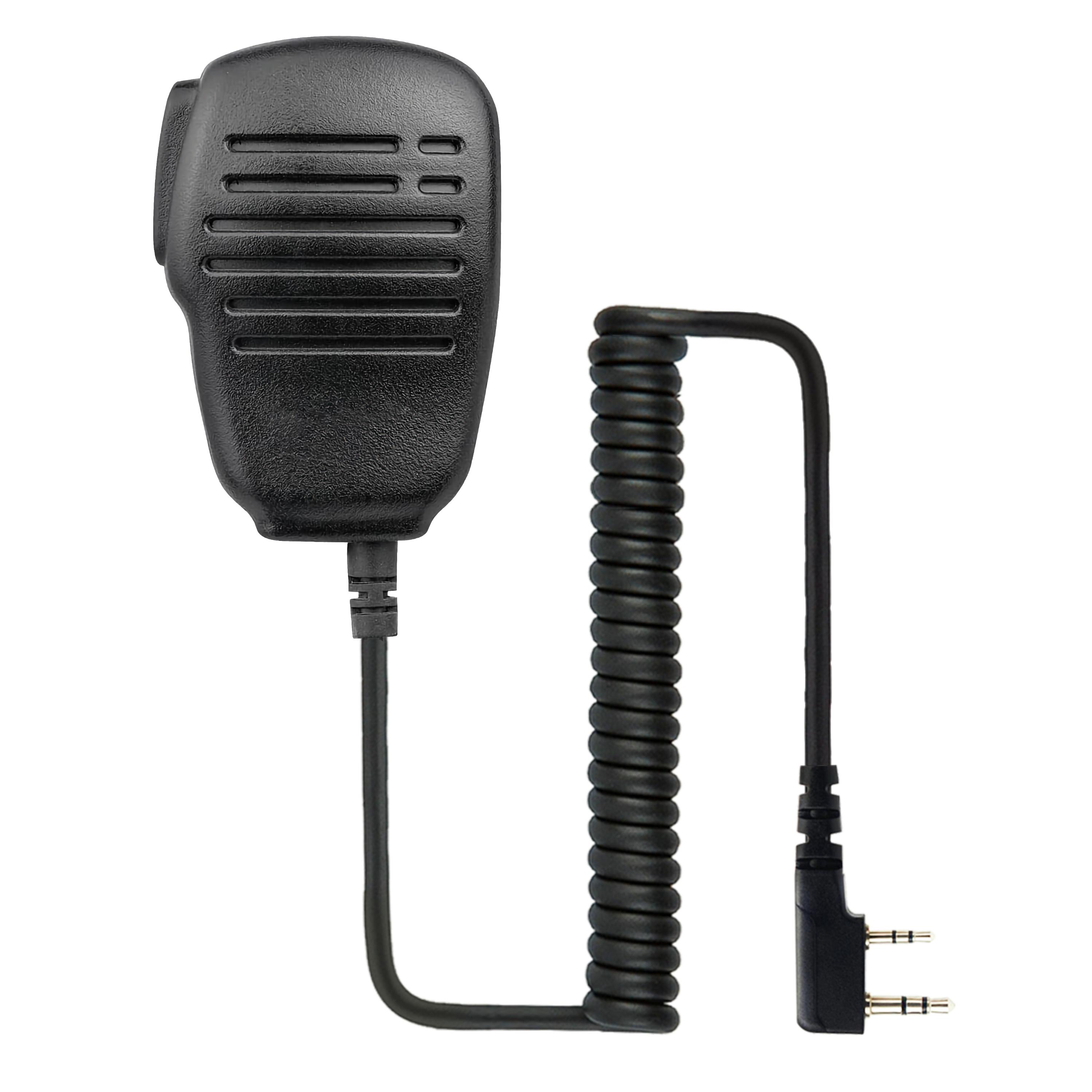 Тангента Mirkit K1010 Speaker Mic для рацій Kenwood/Baofeng з роз'ємом 2-Pin (6132)