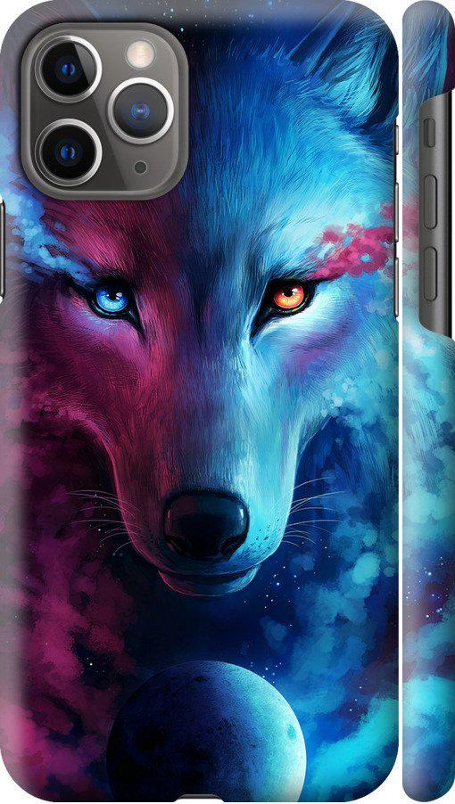 Чехол на iPhone 11 Pro Арт-волк (3999m-1788-42517)