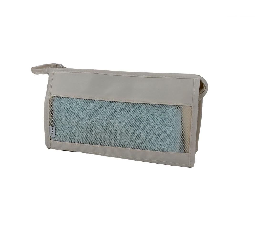 Набір дорожніх органайзерів 9в1 з нейлону для валізи та дому Бежевий (КДО-40-66) - фото 2