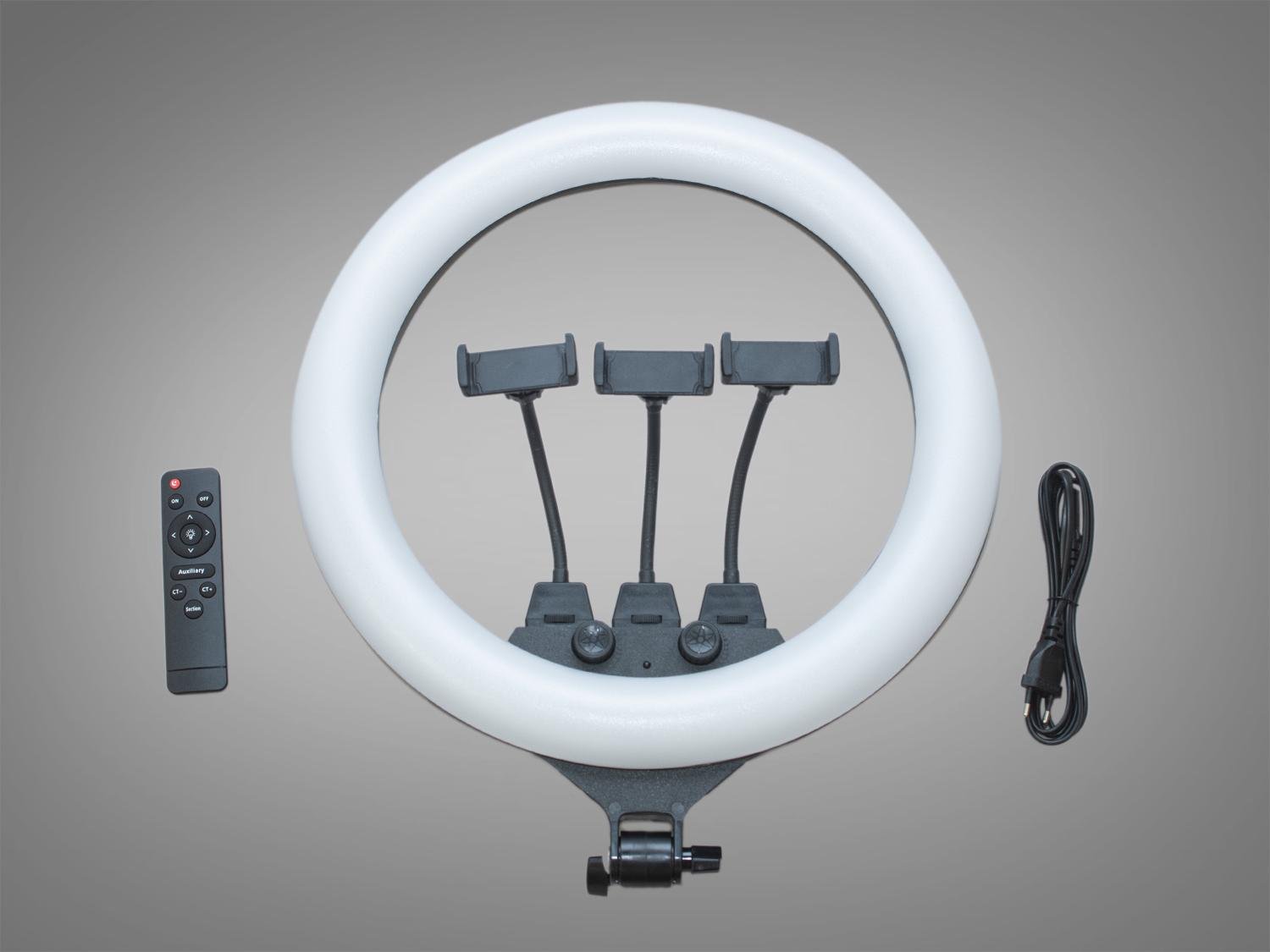 Селфи лампа с пультом 45см без штатива 220В (SL-ZB-F348) - фото 4 Селфи лампа с пультом 45см без штатива 220В (SL-ZB-F348) - фото 4