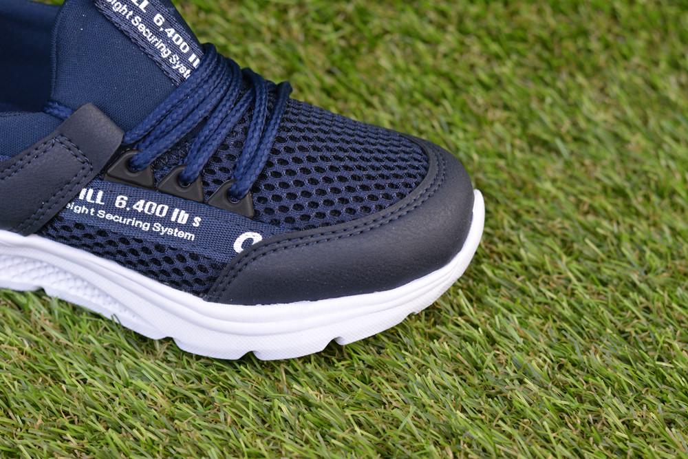 Кроссовки детские сетка Alessio Blue р. 33 (11117312) - фото 3 Кроссовки детские сетка Alessio Blue р. 33 (11117312) - фото 3