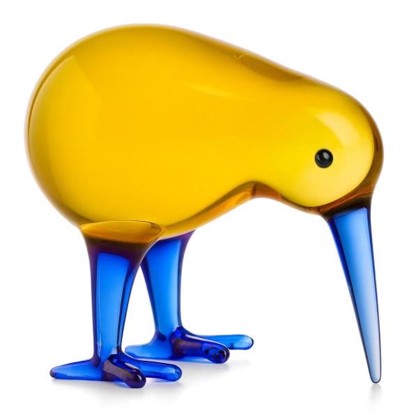 Детская игровая фигурка Стеклянная птица киви Желтый/Синий (31206132)