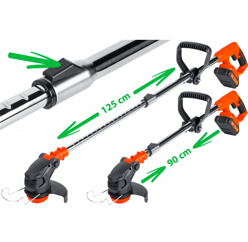 Тример газонний LEX LXCGT2B-21V акумуляторний 150 мм з аксесуарами - фото 6 Тример газонний LEX LXCGT2B-21V акумуляторний 150 мм з аксесуарами - фото 6