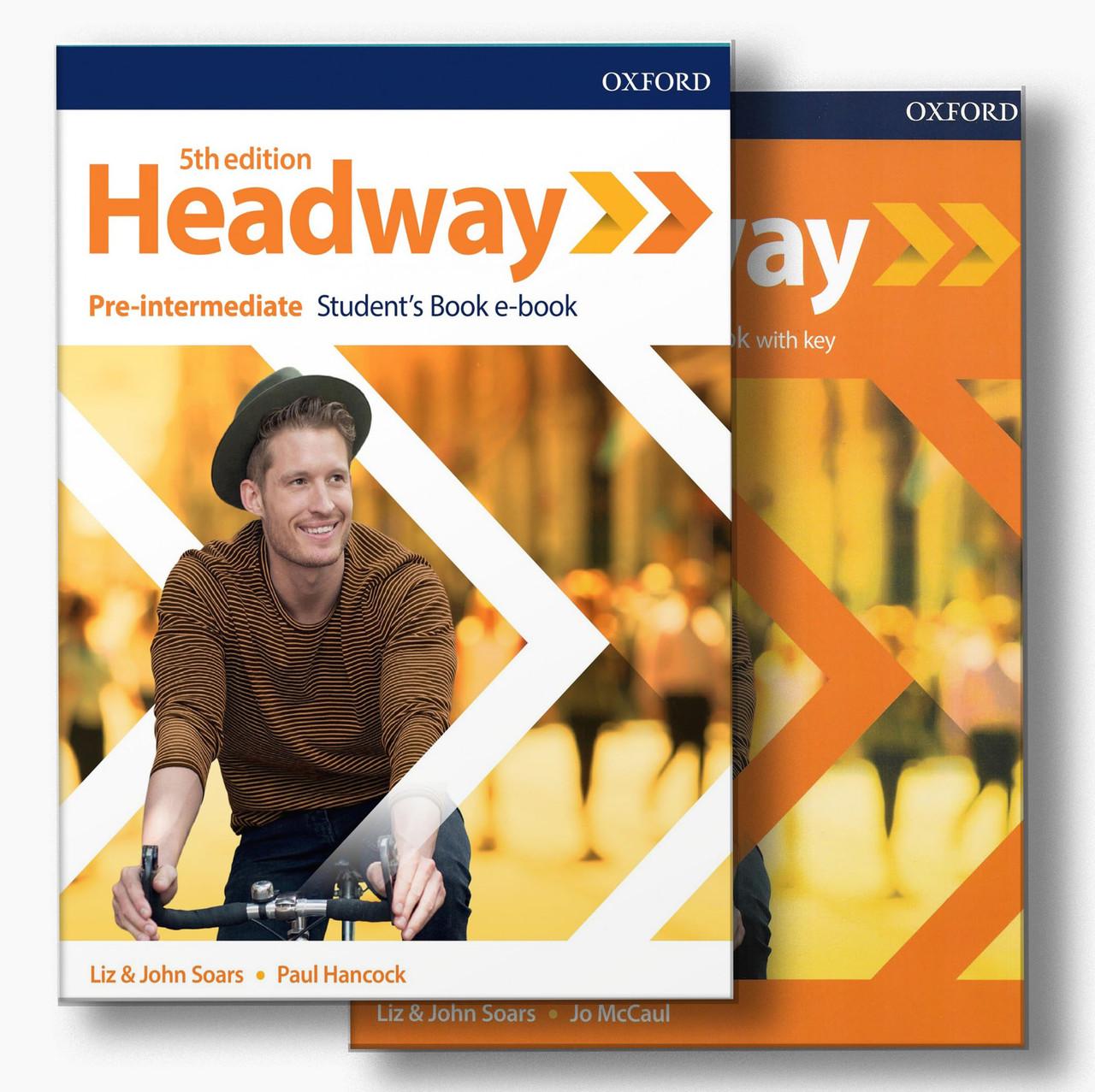 Підручник та робочий зошит New Headway 5th Edition Pre-Intermediate Student's Book/Workbook