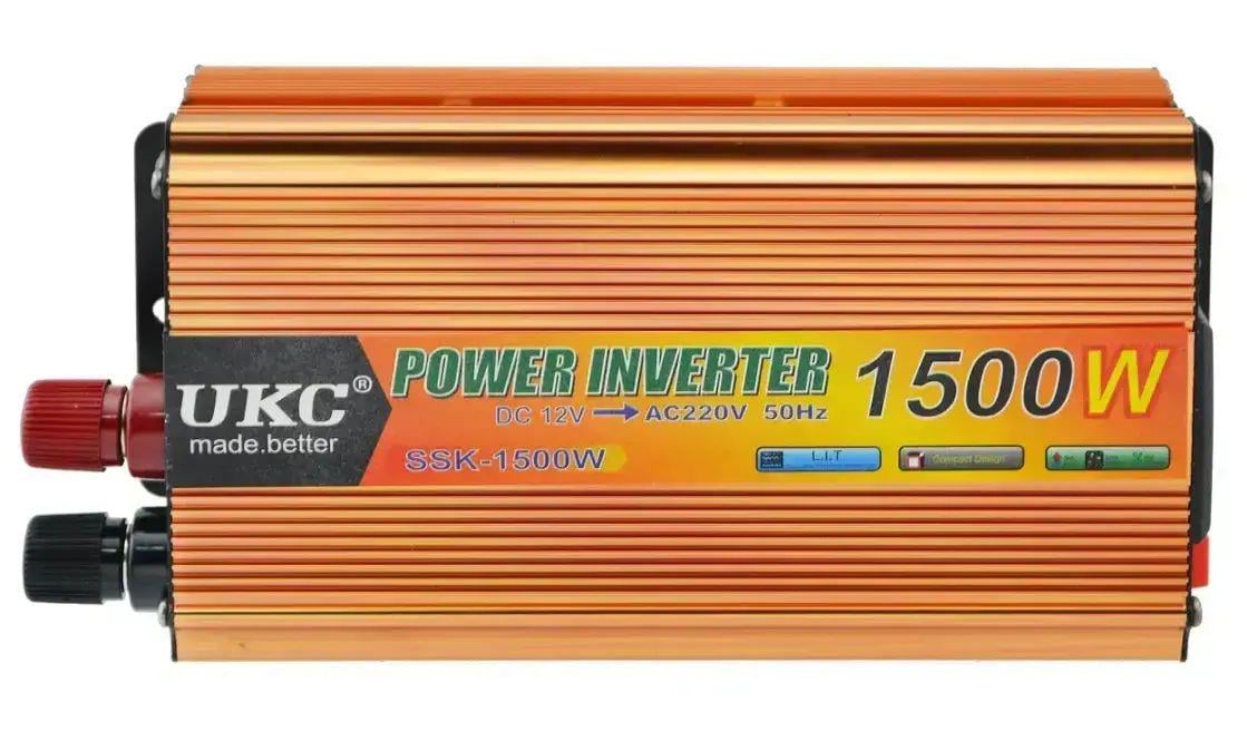 Автомобильный инвертор UKC EH SSK AC/DC 1500W 12-220V 1500 Вт (1678)