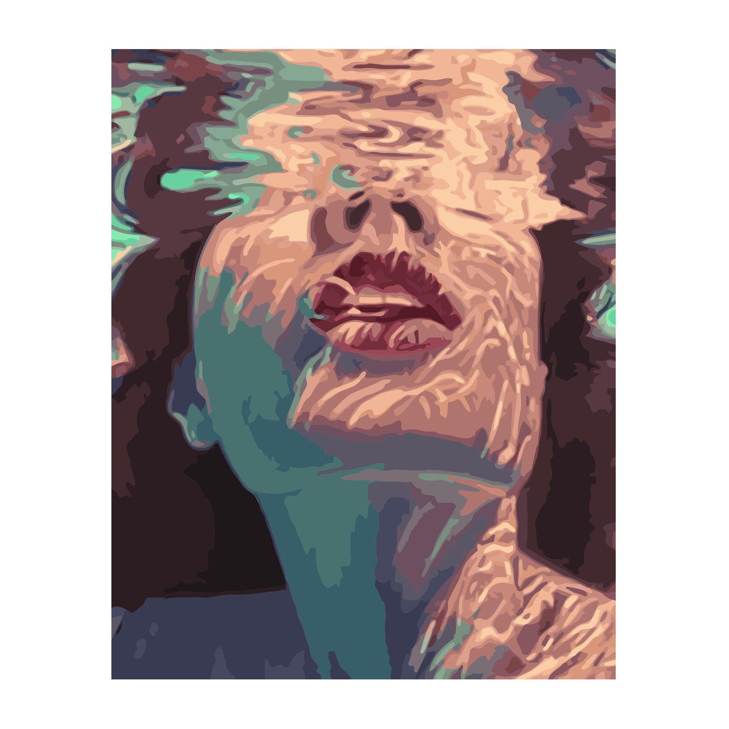 Картина за номерами Strateg Під водою 40x50 см (VA-3023)