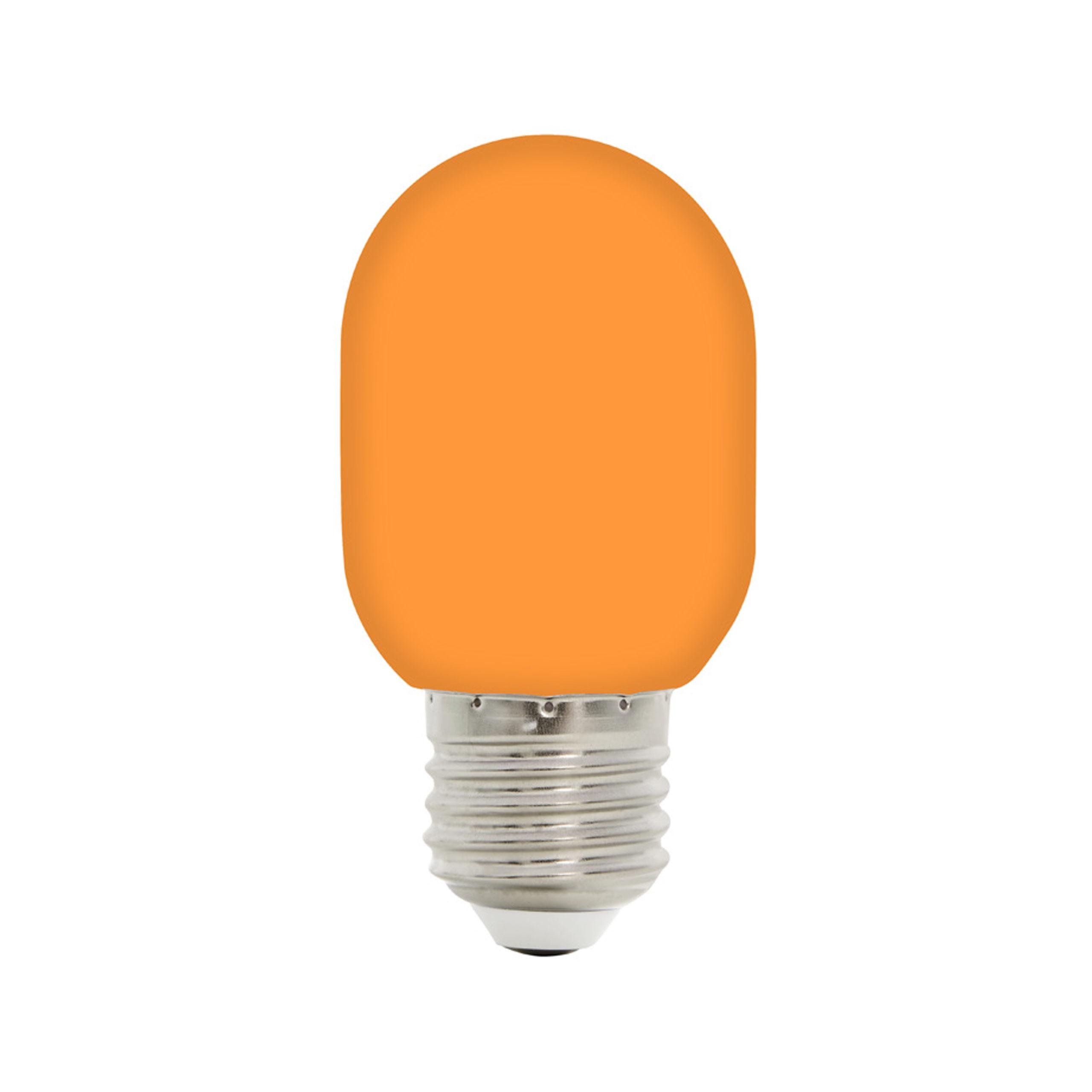 Лампа светодиодная декоративная HOROZ ELECTRIC Comfort 2W E27 Оранжевый Лампа светодиодная декоративная HOROZ ELECTRIC Comfort 2W E27 Оранжевый