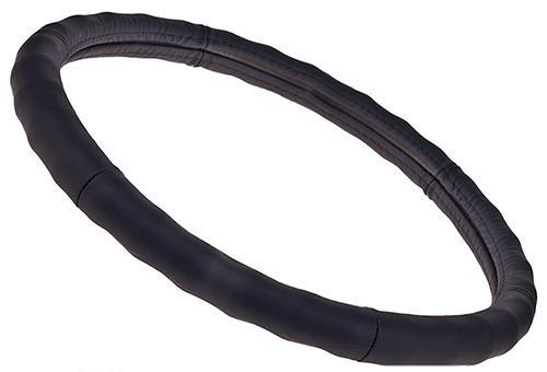 Чехол руля 2056 XXXL кожа Черный