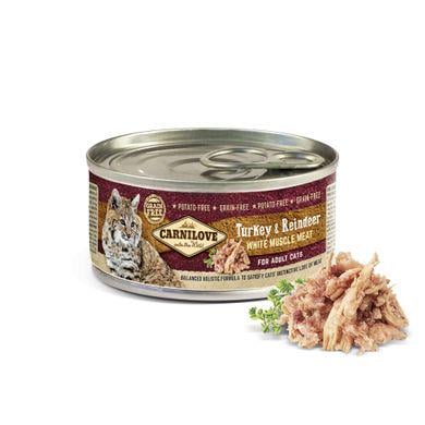 Влажный корм для кошек Carnilove Turkey&Reindeer 100 г Индейка и оленина