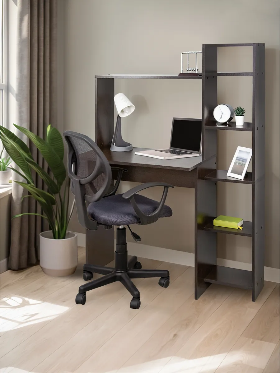 Стол компьютерный Klick-System 2в1 стол-стеллаж СЛ-79 Венге магия (СЛ-79-Вм)