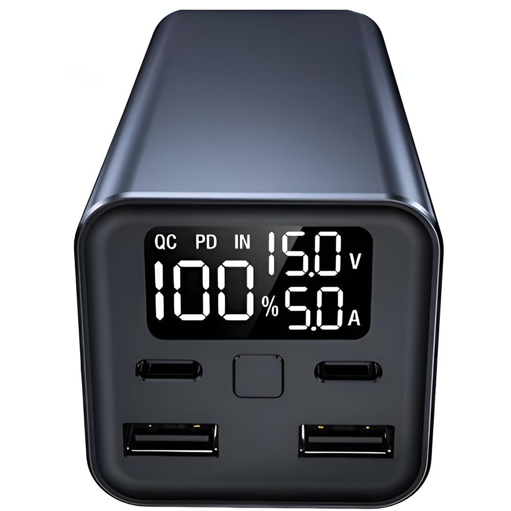 Повербанк зі швидкою зарядкою Andowl Q-CD1013X1 для ноутбука/телефону 100W 30000 mah Чорний (30cb77d7)