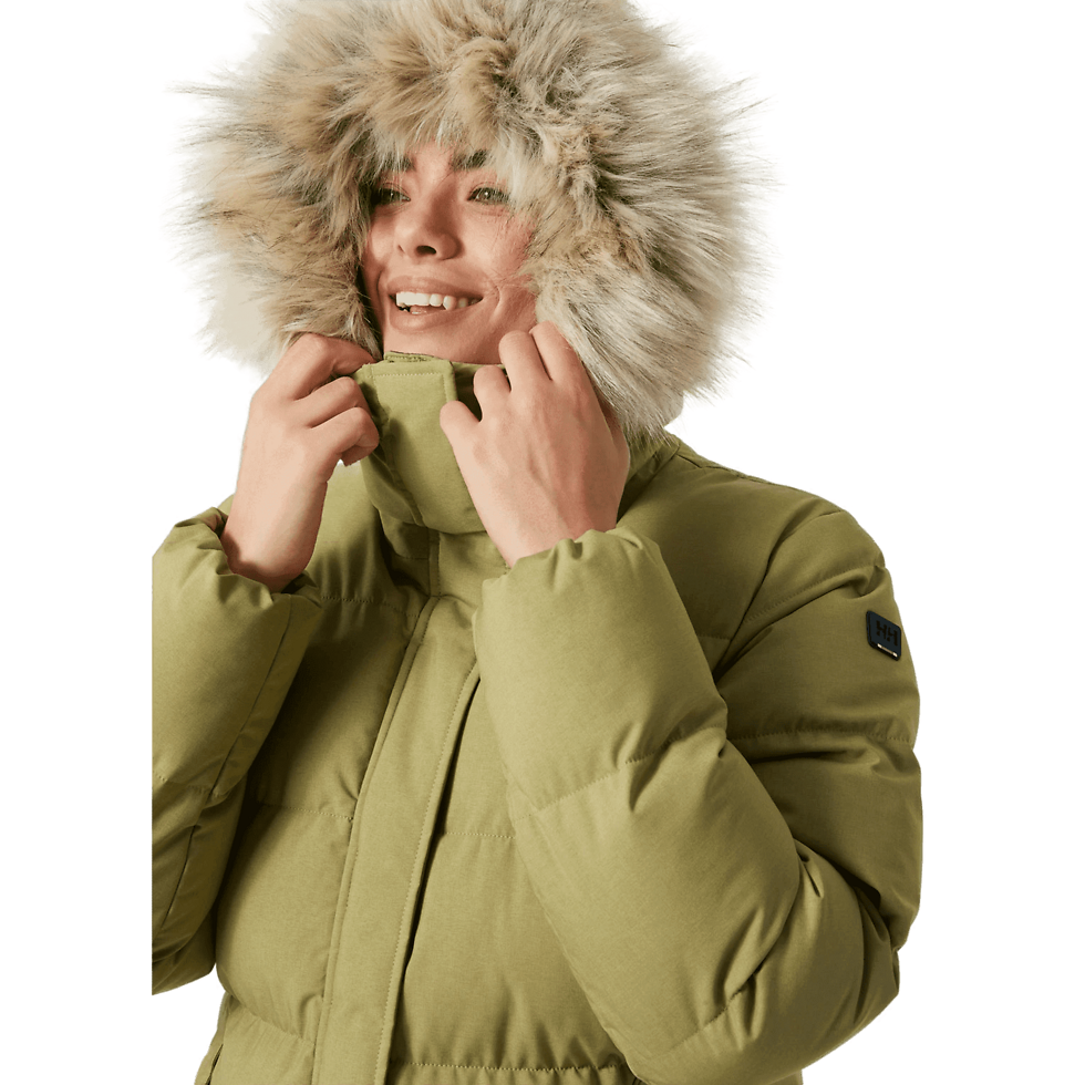 Парка женская Helly Hansen W BLOne SizeSOM PUFFY PARKA S Зеленый (53624-444) - фото 5