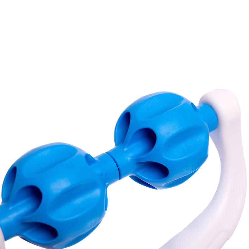 Массажер-ручной роликовый 2 массажера Zelart PRO-SUPRA Massage Roller MS-02 Голубой/Белый (DR005110) - фото 3