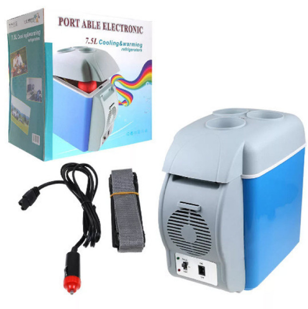 Автохолодильник Portable Electronic 2в1 охлаждение и нагрев 6,5 л 12V (51862)