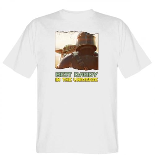 Футболка мужская Stedman Best daddy mandalorian 3XL Белый (4959568-1-111031-XXXL)