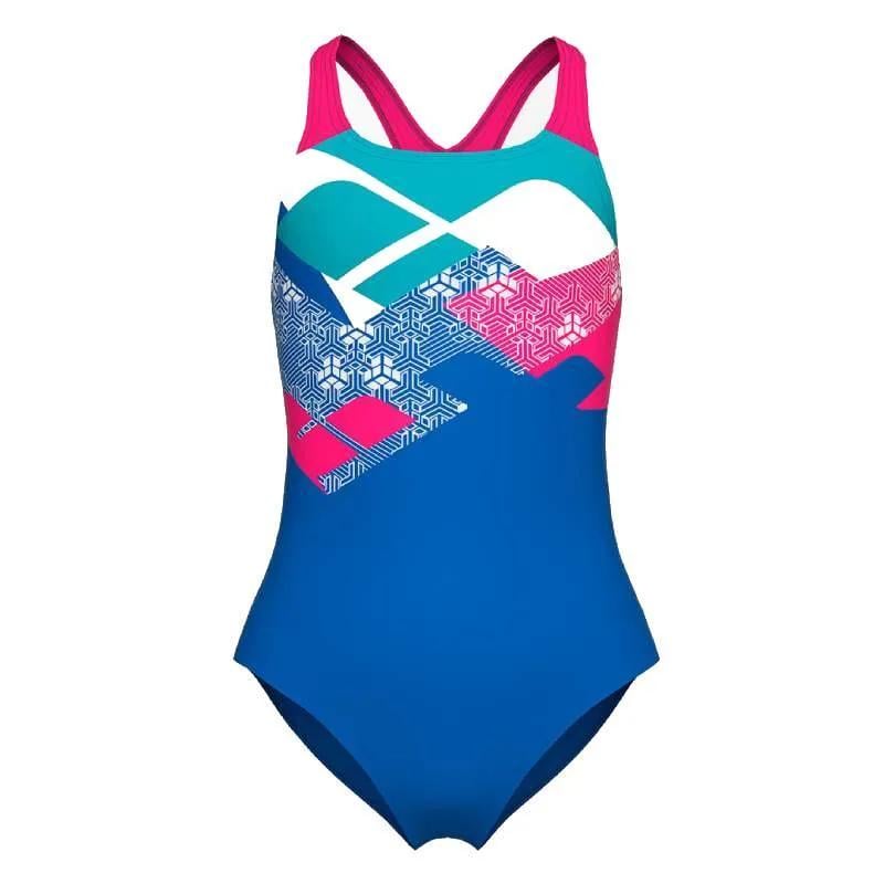 Купальник дитячий Arena LOGO KIKKO SWIMSUIT SWIM PRO B 152 см Синій (006676-790 152)