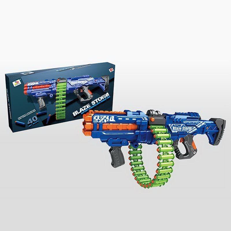 Бластер с автоматической лентой/40 патронов/звук выстрелов/аккумулятор 7,4V в комплекте (141204) Бластер с автоматической лентой/40 патронов/звук выстрелов/аккумулятор 7,4V в комплекте (141204)