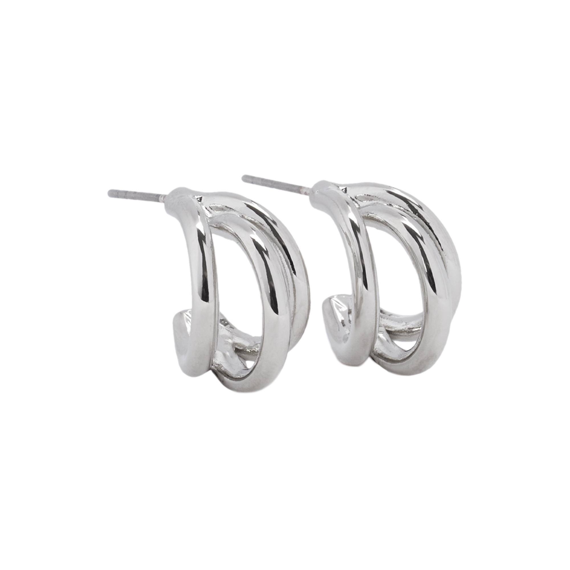 Женские серьги Parfois 191974 ONE Серебряный