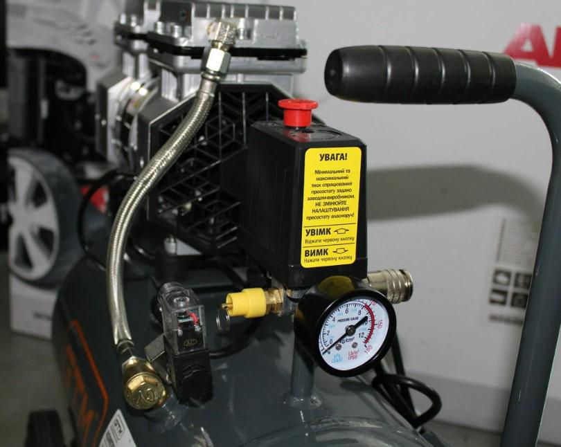 Компрессор поршневой воздушный GTM KAW750-24L 24 л (43998) - фото 2 Компрессор поршневой воздушный GTM KAW750-24L 24 л (43998) - фото 2