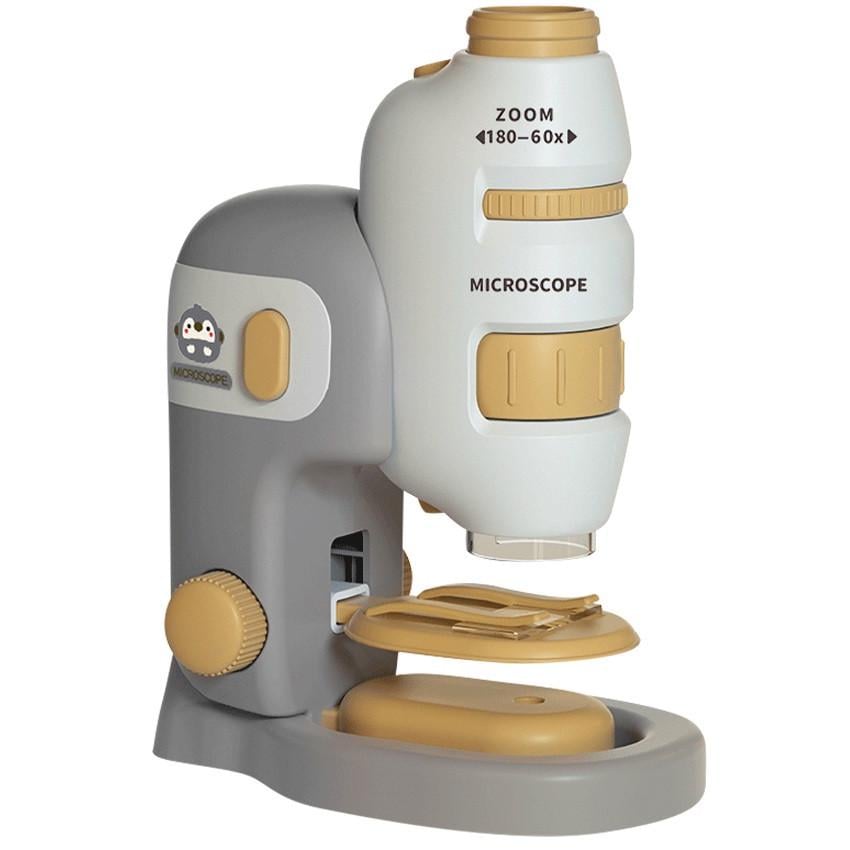 Микроскоп портативный детский для малышей с 180х увеличением (2132707412) - фото 3