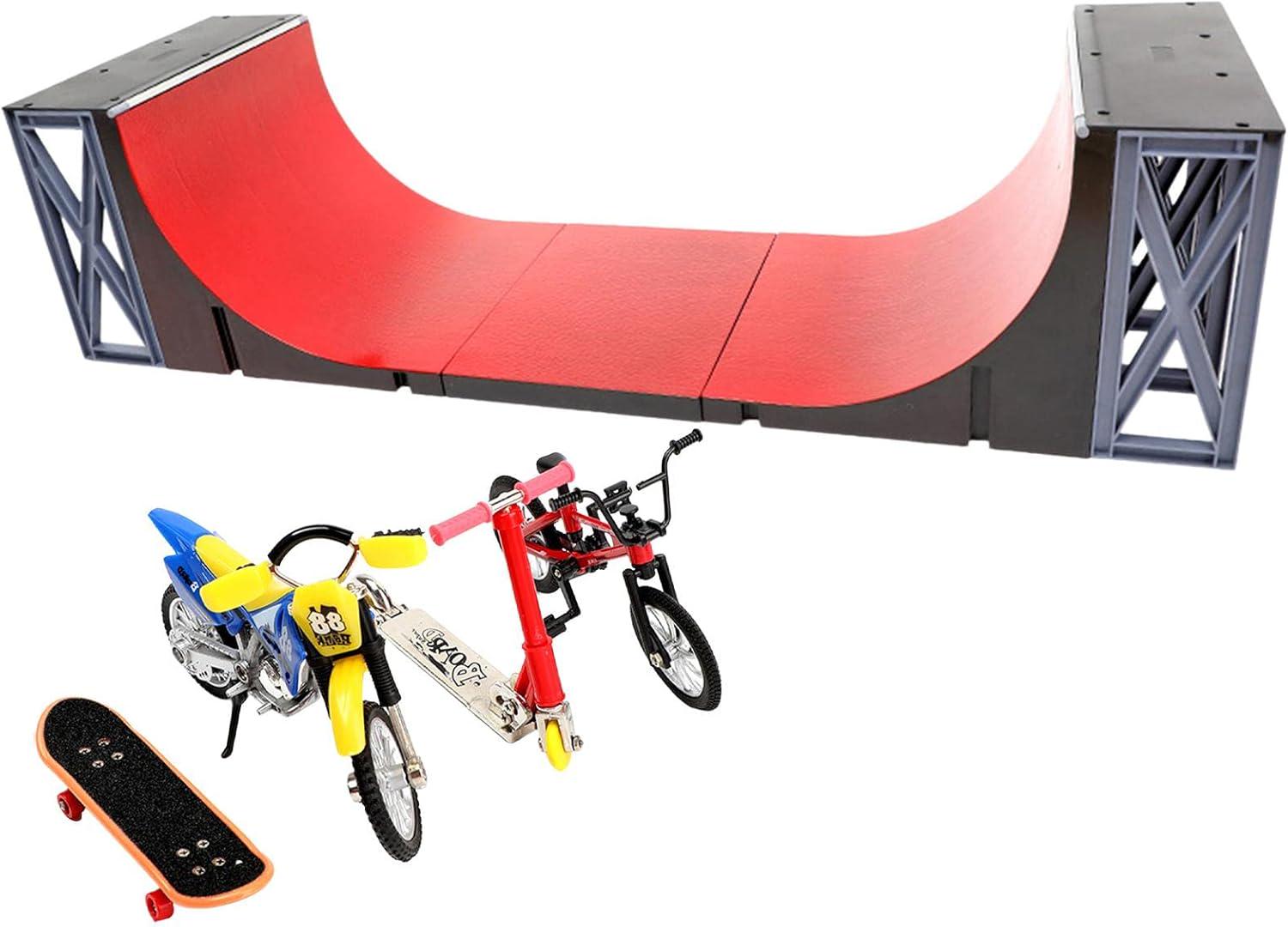 Набір фінгерборд пальчикова гра fingerboard скейт/парк/велосипед/самокат/скейт/мотоцикл (796)