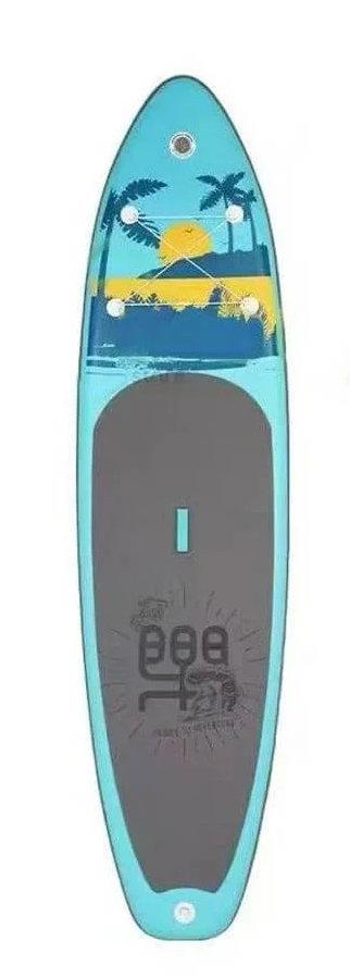 SUP-доска надувная 335х84х15 см до 180 кг 8 кг антискользящая (2987144423)