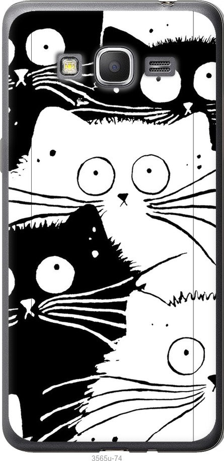 Чехол на Samsung Galaxy Grand Prime G530H Коты v2 (3565m-74-42517)