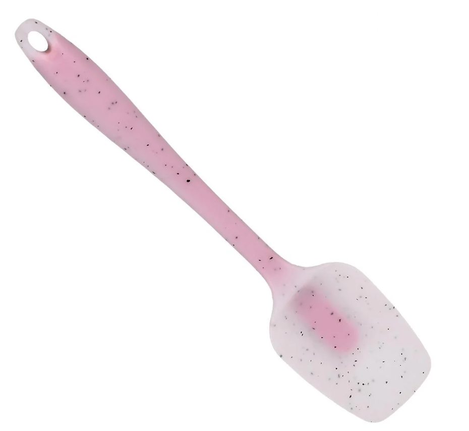 Лопатка силикон Clear glitter 28 см (R97564)