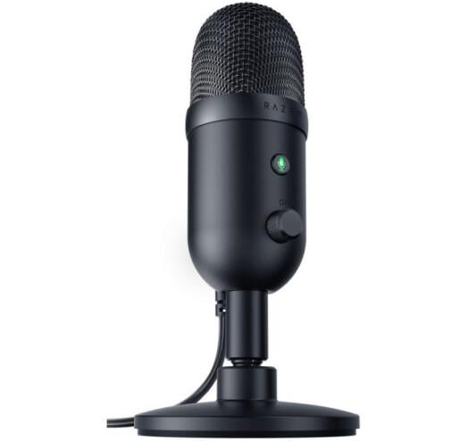 Микрофон проводной для подкастов Razer Seiren V2 X Черный - фото 1