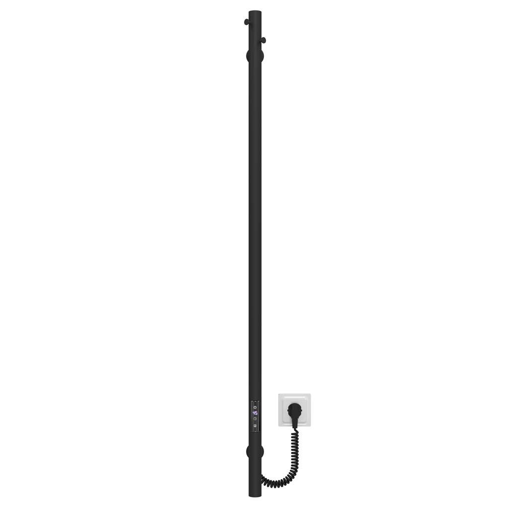 Полотенцесушитель электрический HeatPro Clio 1200x30 мм Черный (CH-CL120030EB)