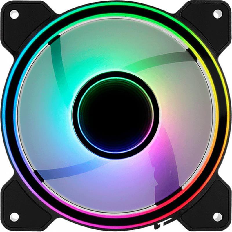 Вентилятор для корпусу AeroCool Mirage 12 ARGB 120 мм Black (ACF3-MR10217.11)