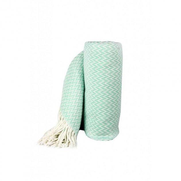 Плед бавовняний Vladi Валенсія No1 Antonio 140х200 см Блакитний (9414392) - фото 2 Плед бавовняний Vladi Валенсія No1 Antonio 140х200 см Блакитний (9414392) - фото 2