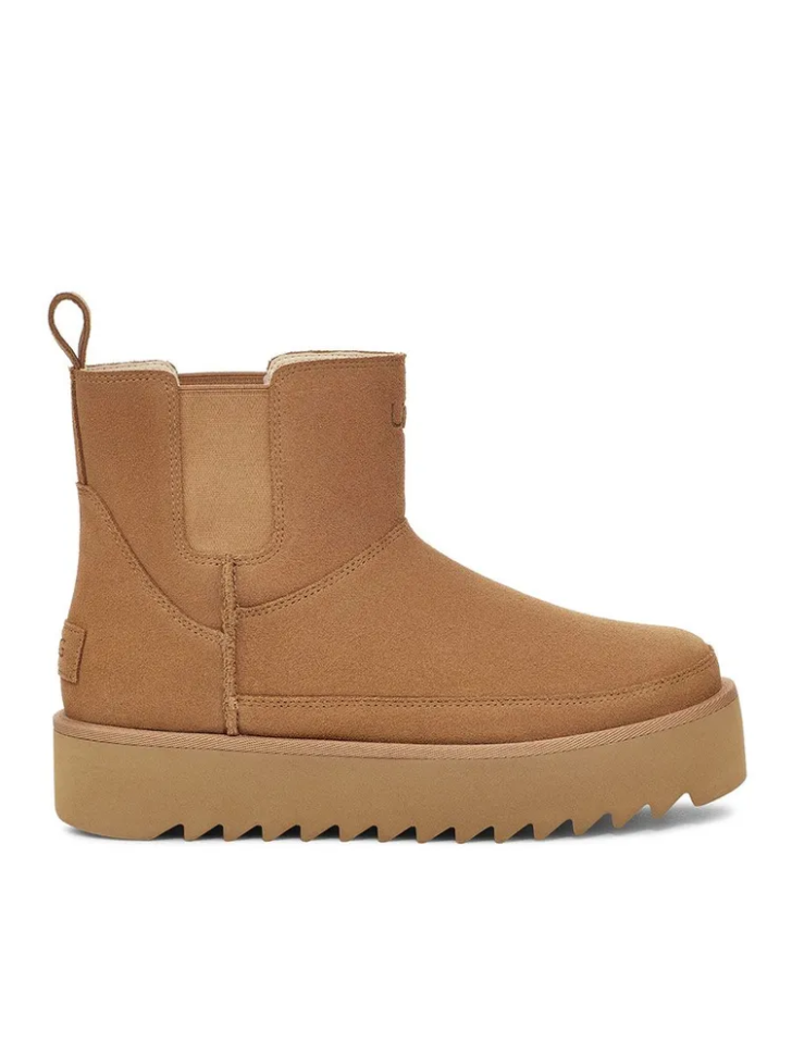 Уги жіночі UGG Chelsea Platform Tractor Chestnut р. 37 Коричневий (20434)
