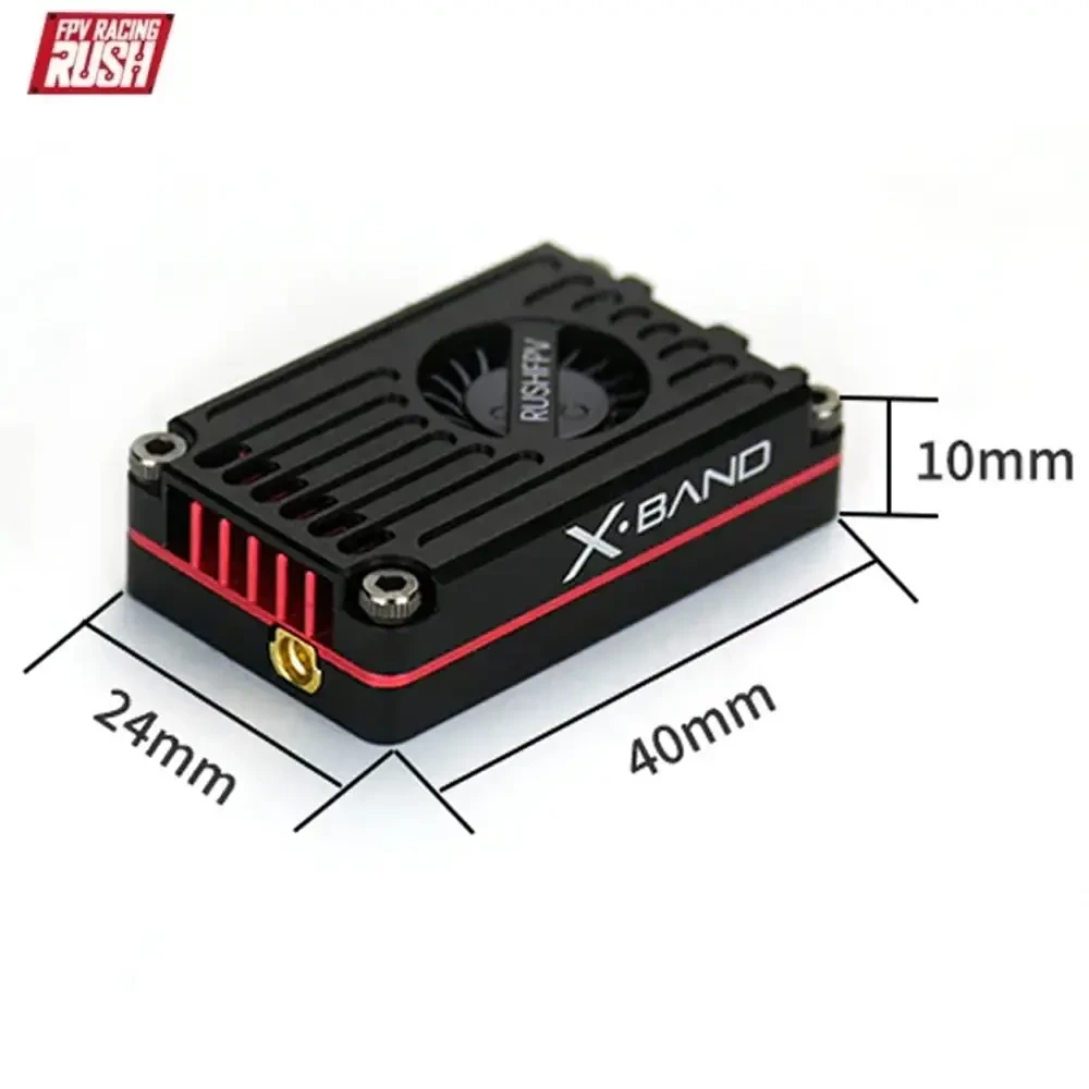 Відеопередавач RushFPV Rush Max Solo XBAND 4.9GHz VTX 2.5W - фото 5