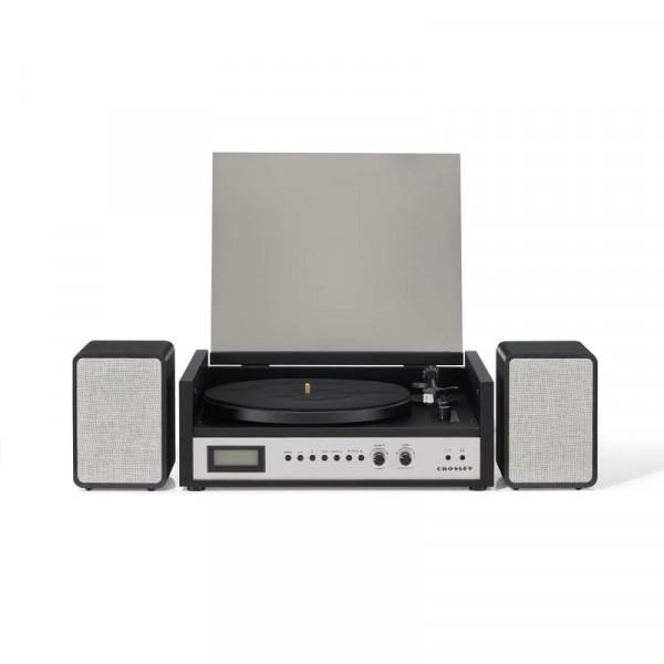 Проигрыватели винила Crosley Coda Shelf System Silver (62944)