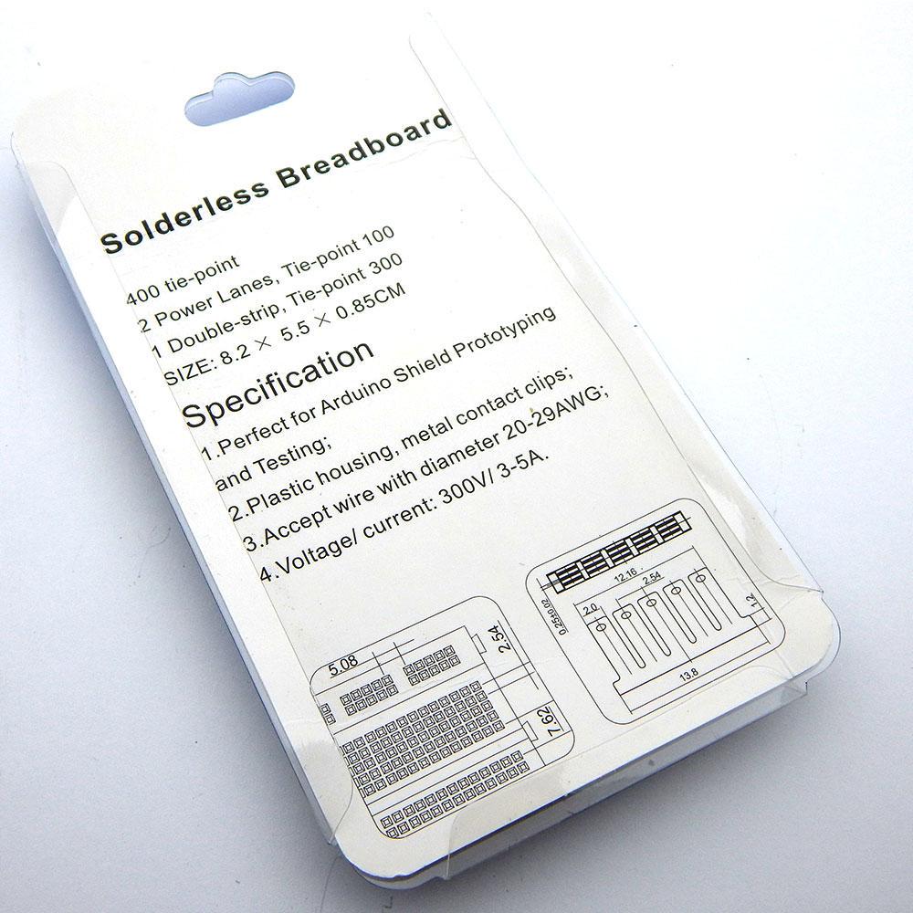 Макетная плата 400 точек для MB 102 (Беспаечная) для Arduino - фото 3