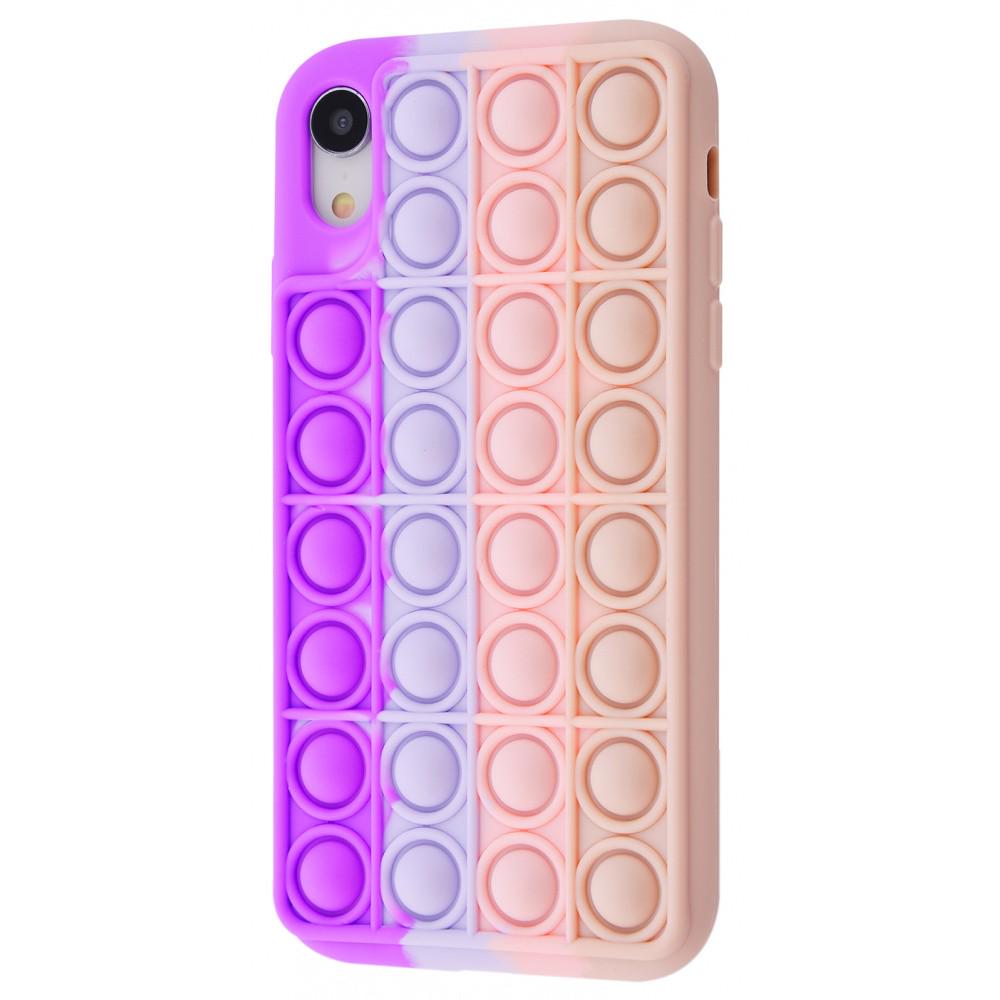 ᐉ Чехол с поп ит Pop it Case (TPU) iPhone Xr purple • Купить в Киеве,  Украине • Лучшая цена в Эпицентр