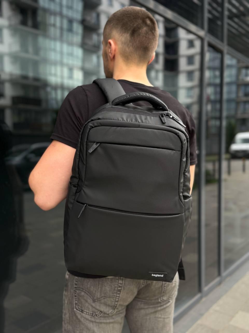 Рюкзак для ноутбука Bagland Senior 17 л Чорний (1222)