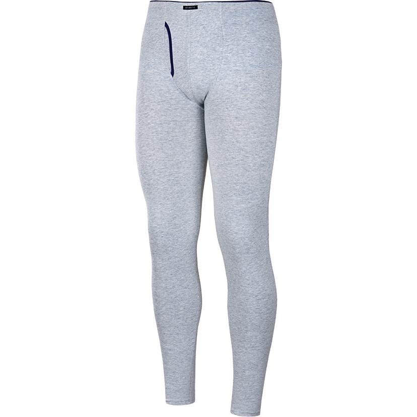 Термокальсоны мужские Atlantic MLP-010 хлопок 3XL меланж Светло-серый (12622)