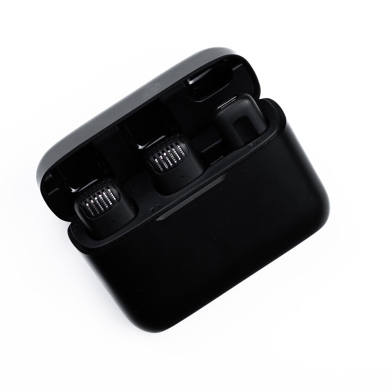 Микрофоны петличные для телефона беспроводные Bluetooth с шумоподавлением 2 шт. (HP176096) - фото 3 Микрофоны петличные для телефона беспроводные Bluetooth с шумоподавлением 2 шт. (HP176096) - фото 3