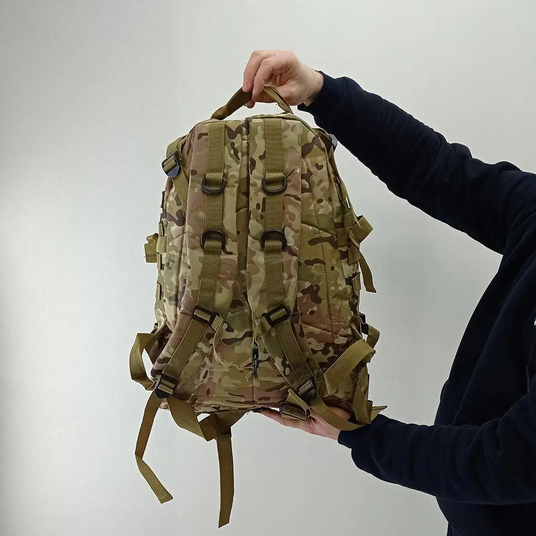 Рюкзак тактический Tactical Raid походный 40 л Multicam (601-multicam) - фото 4 Рюкзак тактический Tactical Raid походный 40 л Multicam (601-multicam) - фото 4