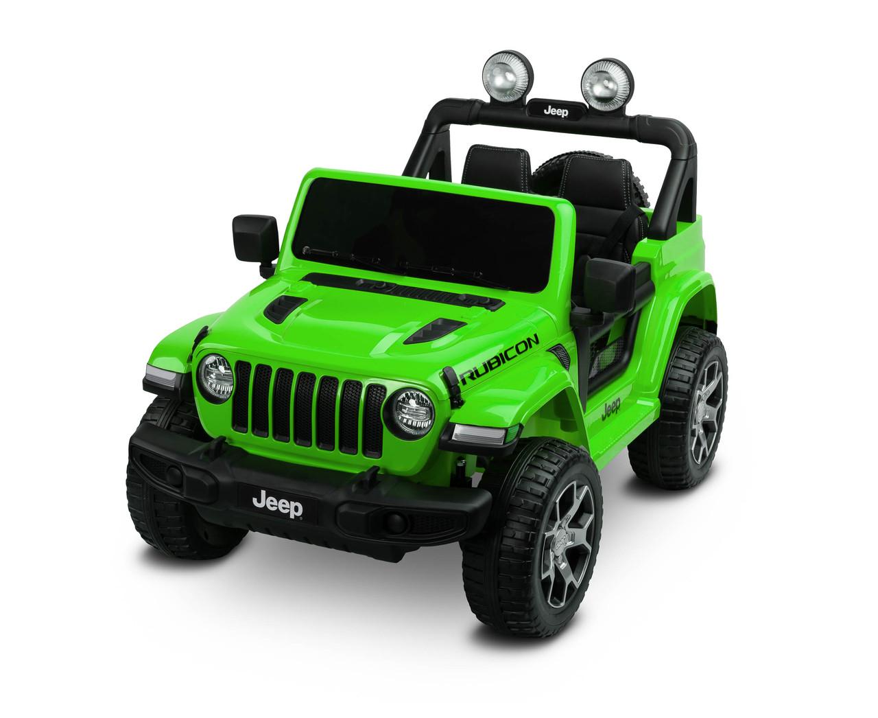 Электромобиль Caretero Jeep Rubicon с пультом ДУ 180 Вт Green