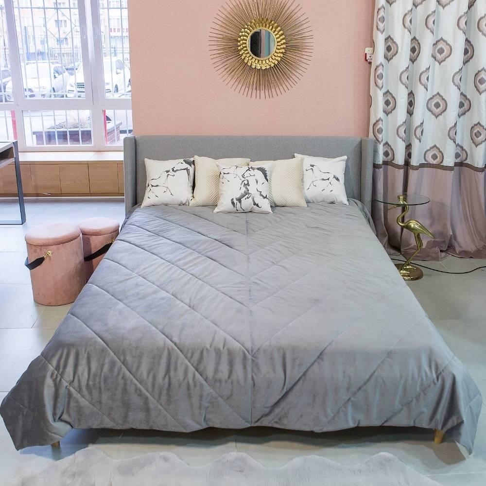 Декоративне покривало Maestro 220x240 см Сірий (000085236) Декоративне покривало Maestro 220x240 см Сірий (000085236)