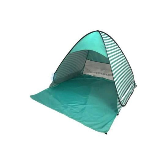 Палатка пляжная Stripe 150x165x110 см Зеленый (14836)