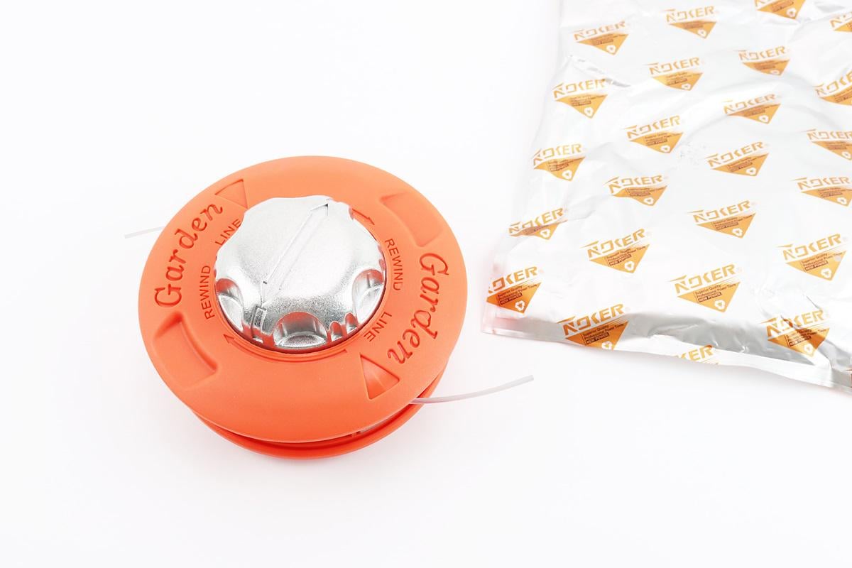 Шпуля котушка самонамотувальна Garden з металевим носом до мотокоси (204427) Шпуля котушка самонамотувальна Garden з металевим носом до мотокоси (204427)