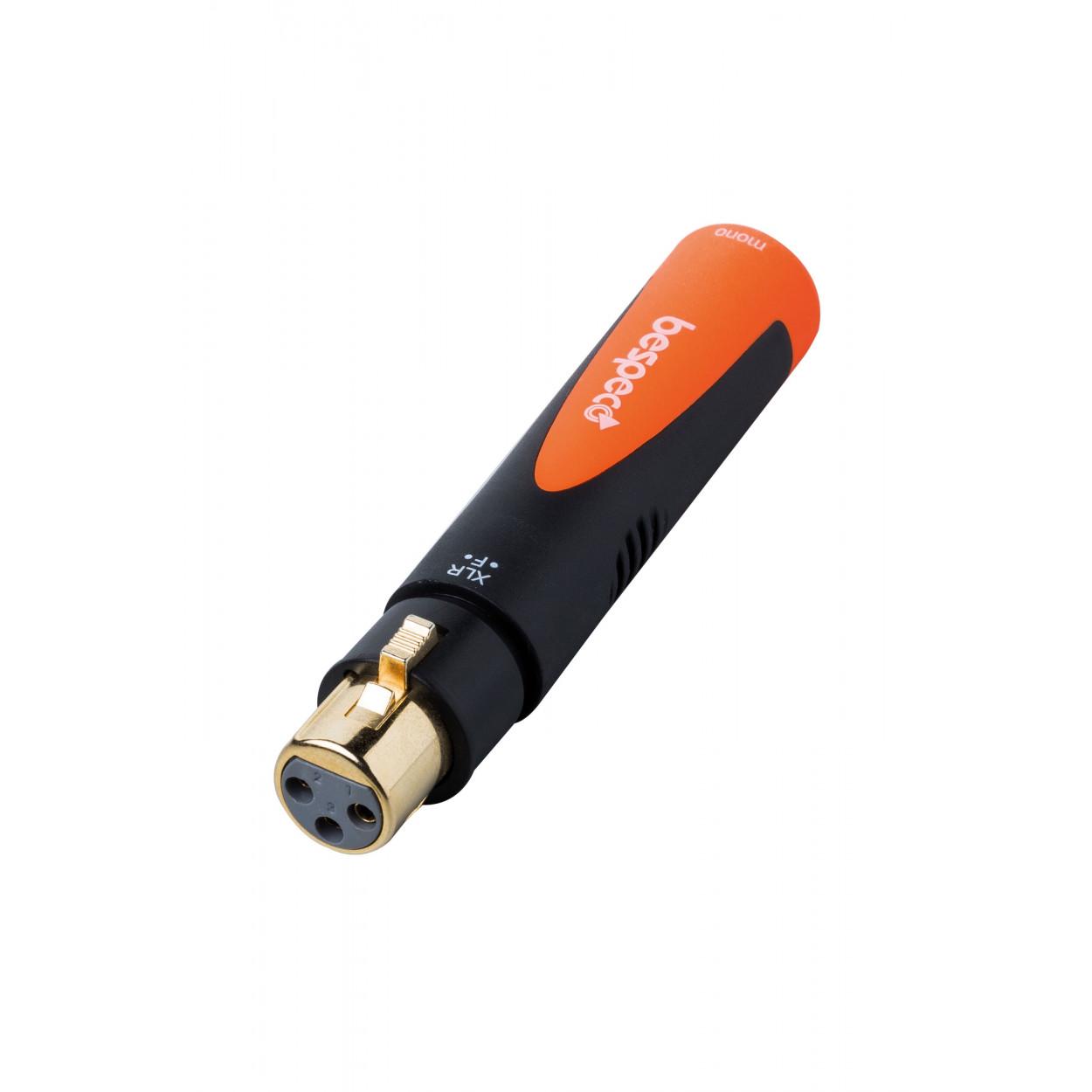 Переходник Bespeco SLAD120 Jack 6.3-XLR Female (50230)